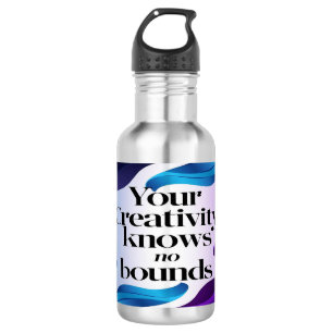 Your Creativity Knows No Bounds 3 532 Ml Water Bottle