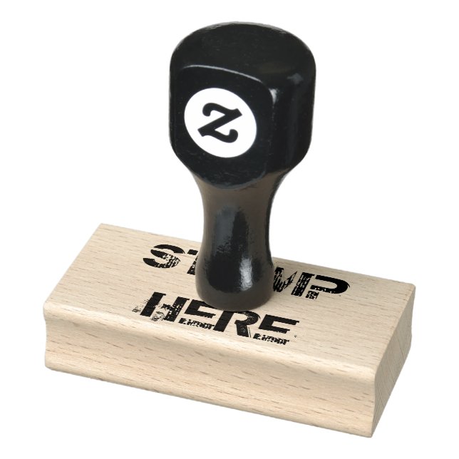 Your Custom 1.5" x 3" Rubber Stamp (Stamp)