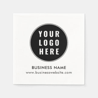 Your Custom Business Logo Employees Paper Napkin