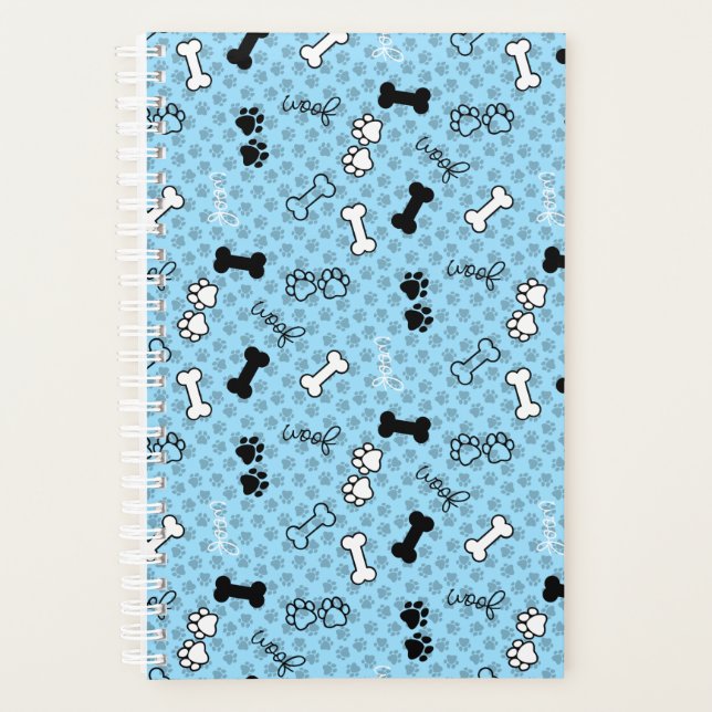 Your Custom Colour, Dog Print Design Planner (Front)