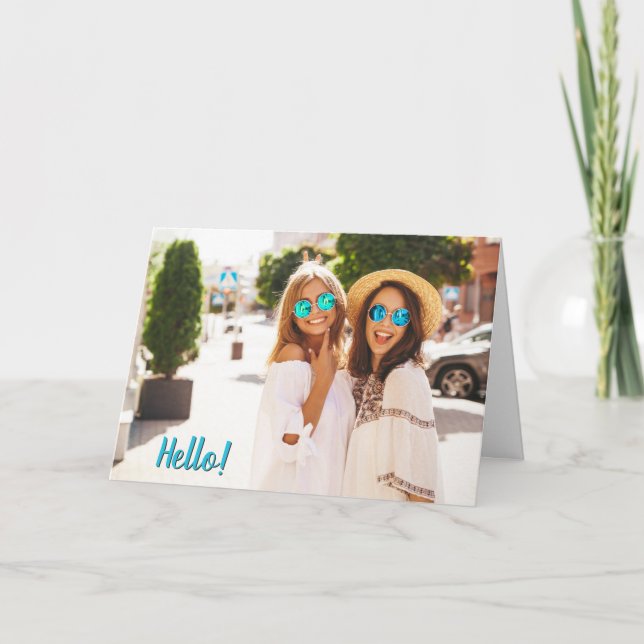 Your Custom Full Photo Card (Front)