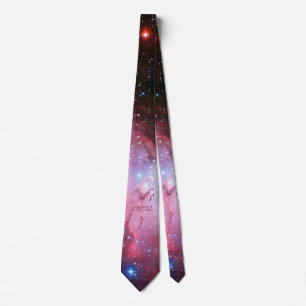 Your custom initials Monogram Eagle Nebula Tie