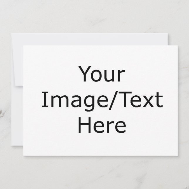 Your Custom Invitations - White Envelopes Included (Front)