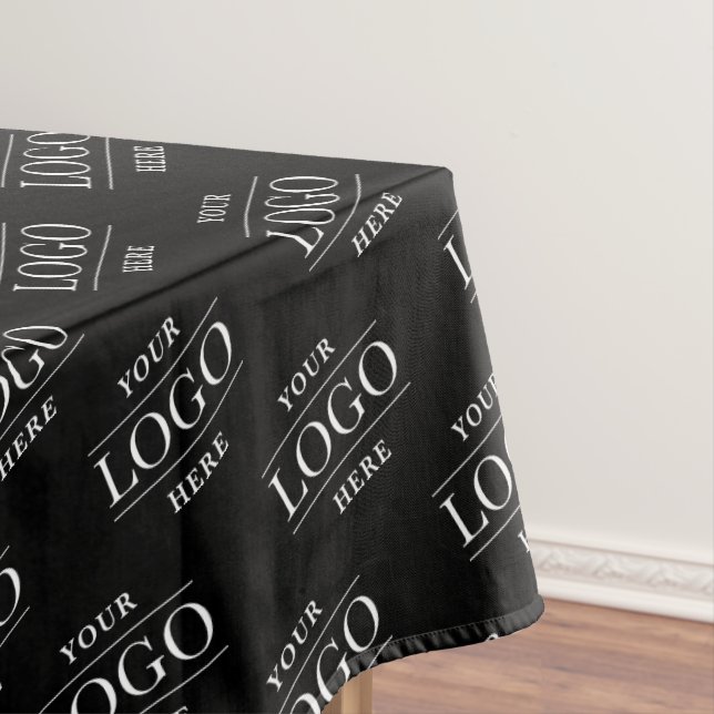 Your Custom Logo Company Business Promotion Tablecloth (In Situ)