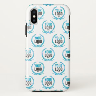 Your Custom Logo   Image All Over Patterned iPhone X Case