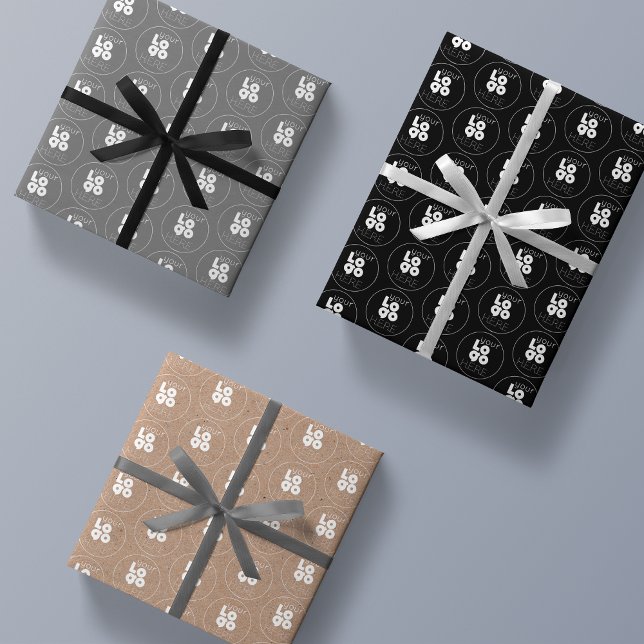 Your Custom Logo Variety Pack Gift Wrapping Paper (Creator Uploaded)