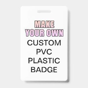 Your Custom Personalised Office Identity PVC Card ID Badge