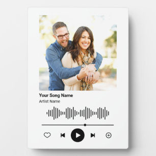 Your Custom Photo Music Player Your Favourite Song Plaque