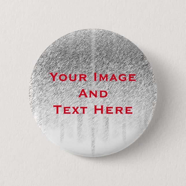 Your custom Picture and Text Personalised 6 Cm Round Badge (Front)