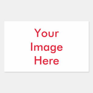 Your custom Picture Rectangular Sticker