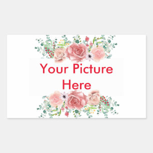 Your custom Picture Square Sticker