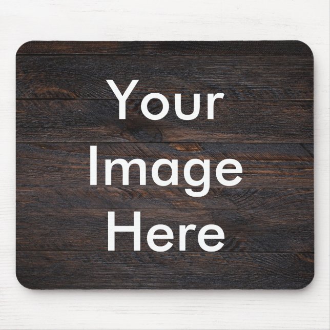 Your custom Picture Square Wood Mouse Pad (Front)