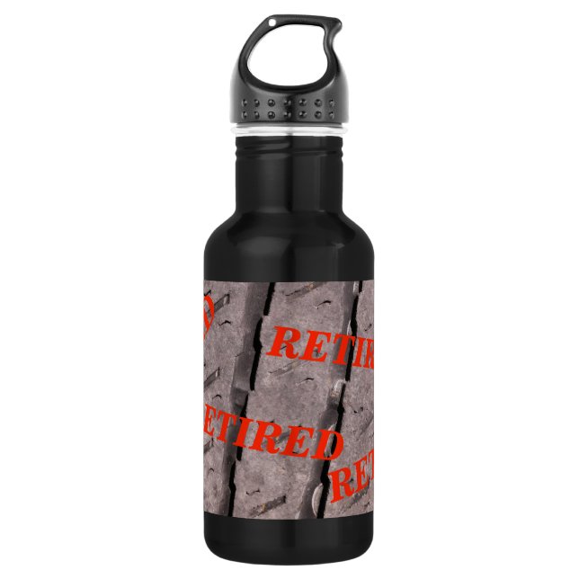 Your Custom Retirement Beverage  Bottle (Front)