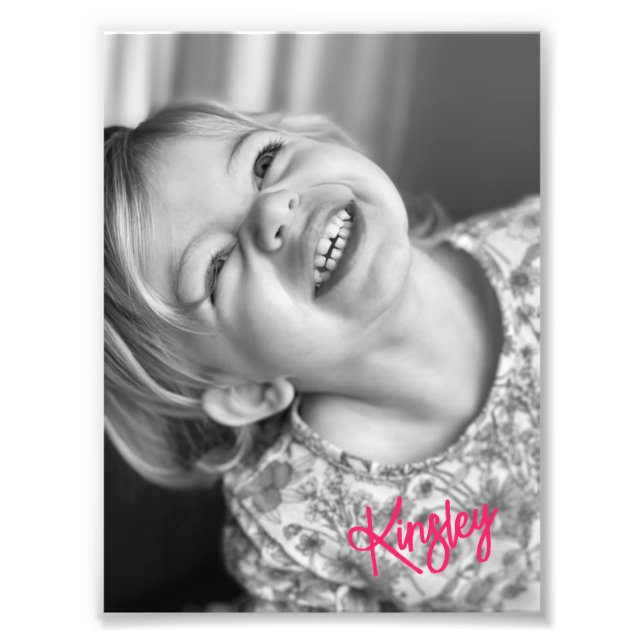 Your Custom Size Photo Enlargement Personalised Print (Front)