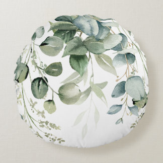 Your Custom Sturdy Spun Polyester Round Pouf Round Cushion