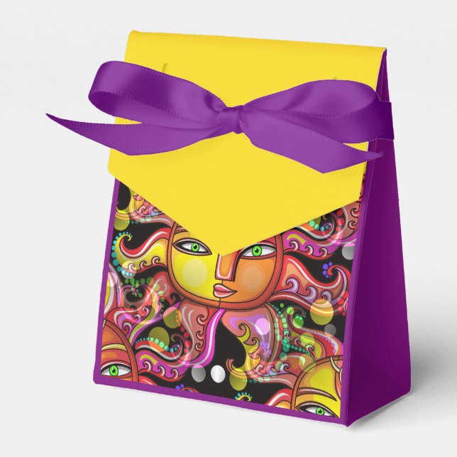 Your Custom Tent Favour Box - Gift Card Box (Front Side)