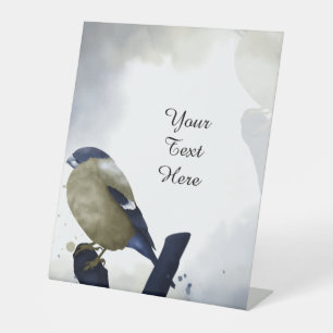 Your Custom Text - Little Bird Personalised Pedestal Sign