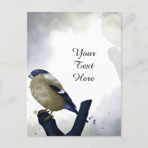 Your Custom Text - Little Bird Personalised Postcard