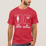 Your Daughter My Daughter Funny Pole Vault  T-Shirt<br><div class="desc">Your Daughter My Daughter Funny Pole Vault  .</div>