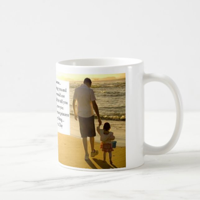 Your Daughter on Father's Day Coffee Mug (Right)