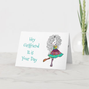 YOUR DAY ***TO SHINE*** GIRLFRIEND-YOUR BIRTHDAY CARD