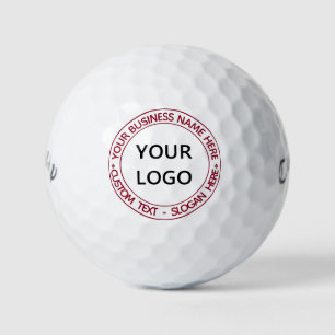Your Design Branded Stamps Golf Balls Custom Text