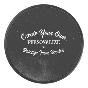 Your Design Here - Create Your Own Hockey Puck