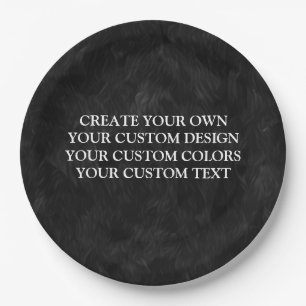 Your Design Here - Create Your Own Paper Plate