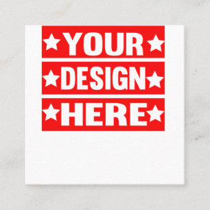 Your Design Here Custom Discount Card