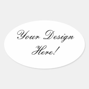 Your Design Here! Customisable Wedding Stickers
