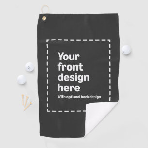 Your Design Here Golf Towel