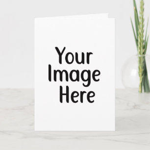 Your Design Here Personalised Card