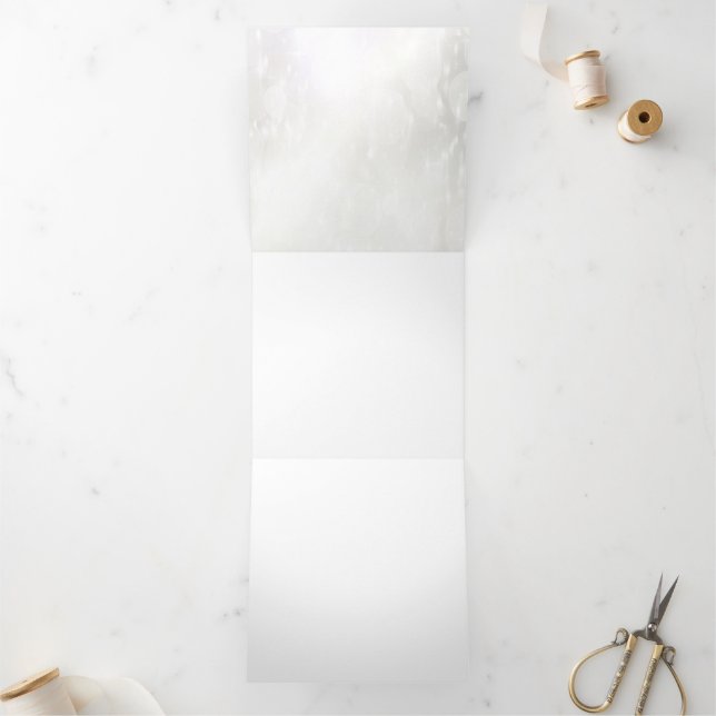 Your Design Here - Personalised Tri-Fold Invitation (Inside)