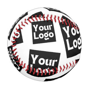 Your Design or Business Logo   Random Placement Baseball