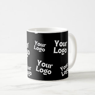 Your Design or Business Logo Random Placement Coffee Mug