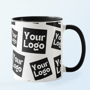 Your Design or Business Logo   Random Placement Mug