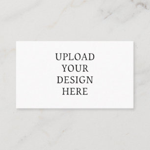Your Design Upload Custom Business Card