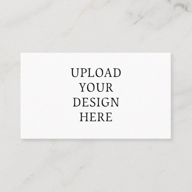 Your Design Upload Custom  Business Card (Front)