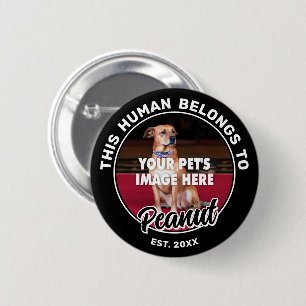 Your Dog Image Pin-Back Button