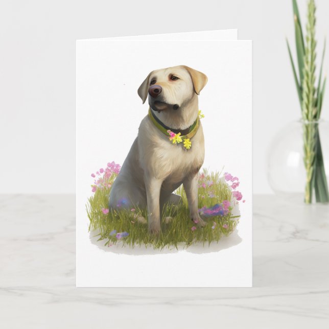 Your dog note card (Front)