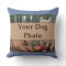 Your Dog Photo Pillow, Your Colours, Text, Picture