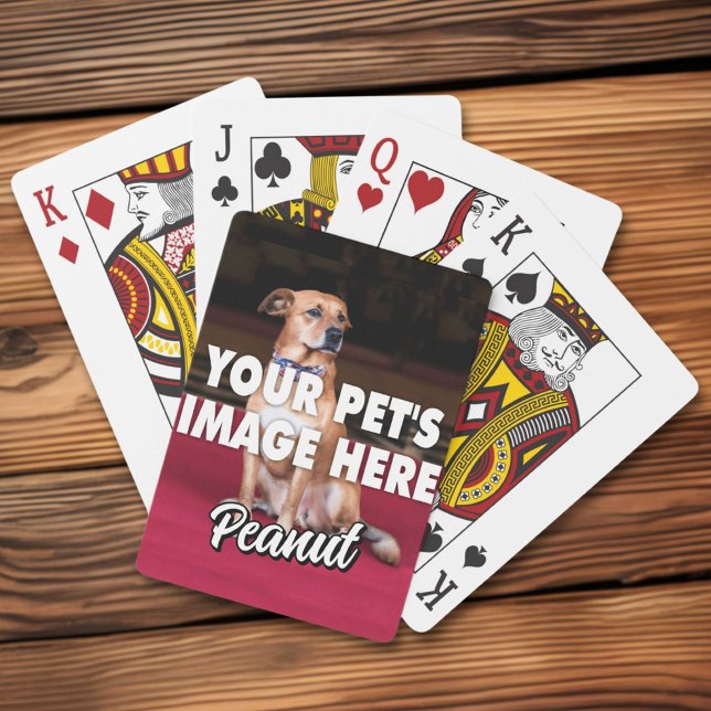 Your Dog Photo Playing Cards (Creator Uploaded)