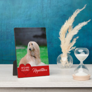 YOUR Dog's Breen Photo with Name Plaque