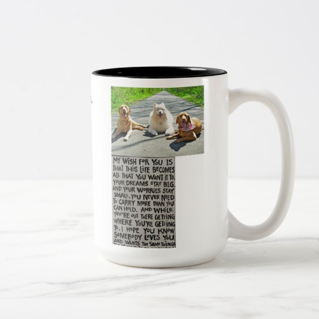 Your Dogs Wish For You Mug (Right)