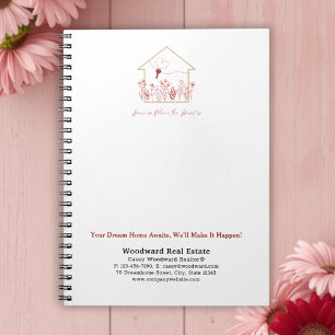 Your Dreams Home Awaits Budget Marketing Realtor Notebook