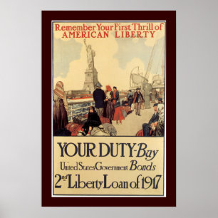 "Your Duty" - 2nd Liberty Loan Poster