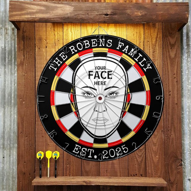 Your Face Here Dartboard (Creator Uploaded)