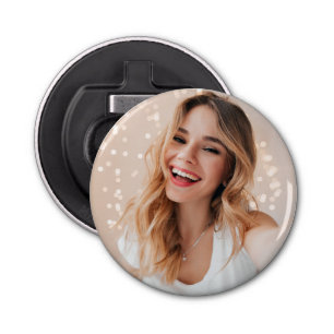 Your face on a birthday bottle opener