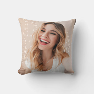 Your face on a birthday cushion