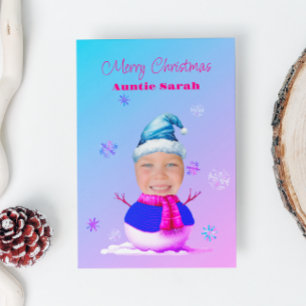 Your Face On A Christmas Card